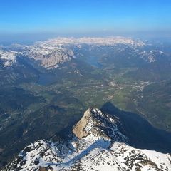 Flugwegposition um 16:03:52: Aufgenommen in der Nähe von Gemeinde Altaussee, Österreich in 2477 Meter